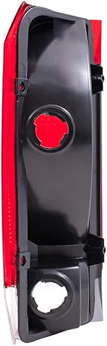 Miniatura 4 de Brock - Luces traseras de repuesto para conductor y pasajero, compatibles con camionetas Styleside 1987-1989 Serie F Bronco E7TZ13405A E7TZ13404A