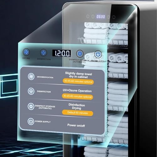 Hot Towel Warmer & Heater - Disinfection Cabinet for Spa, Salon, Barbershop & Hotel - Multiple Perfect for Luxurious Bathing Experience