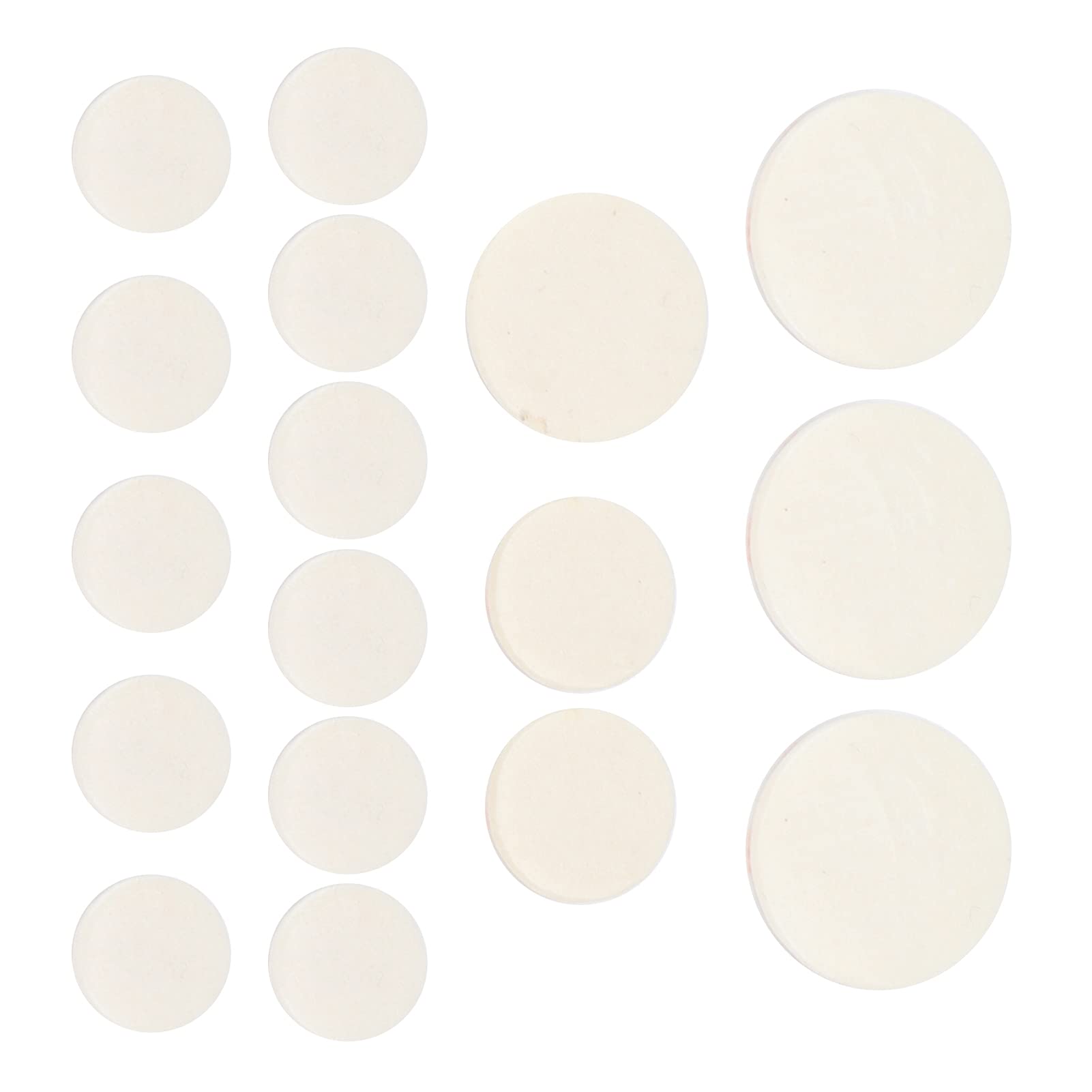 17 Pcs Clarinet Sound Hole Pads Bb Clarinet Mats Gaskets Premium Musical Accessories for Enhanced Performance (M01737)