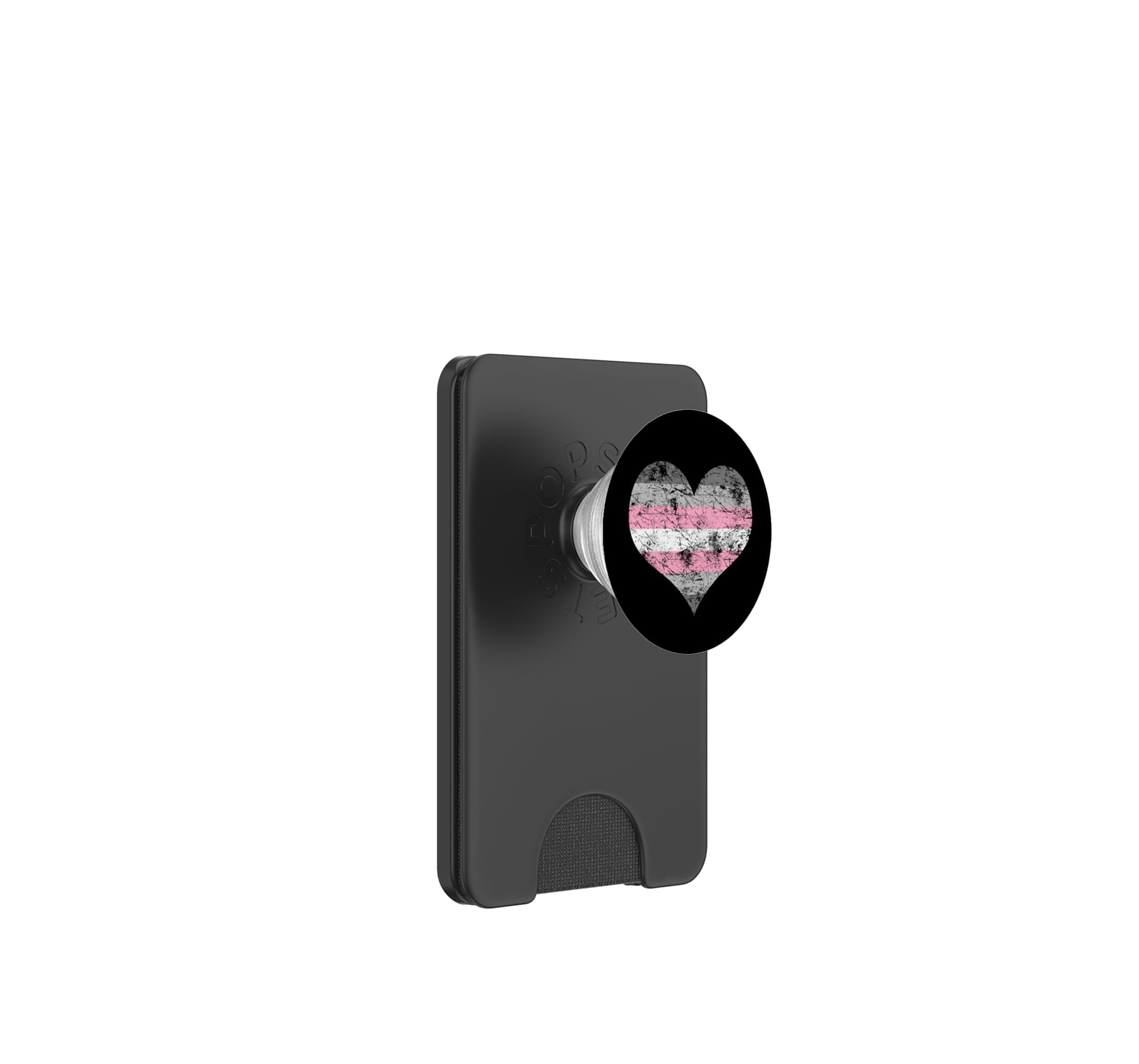 PopSockets PopWallet MagSafe Demigirl Cœur : porte-carte et support pour smartphone - 7