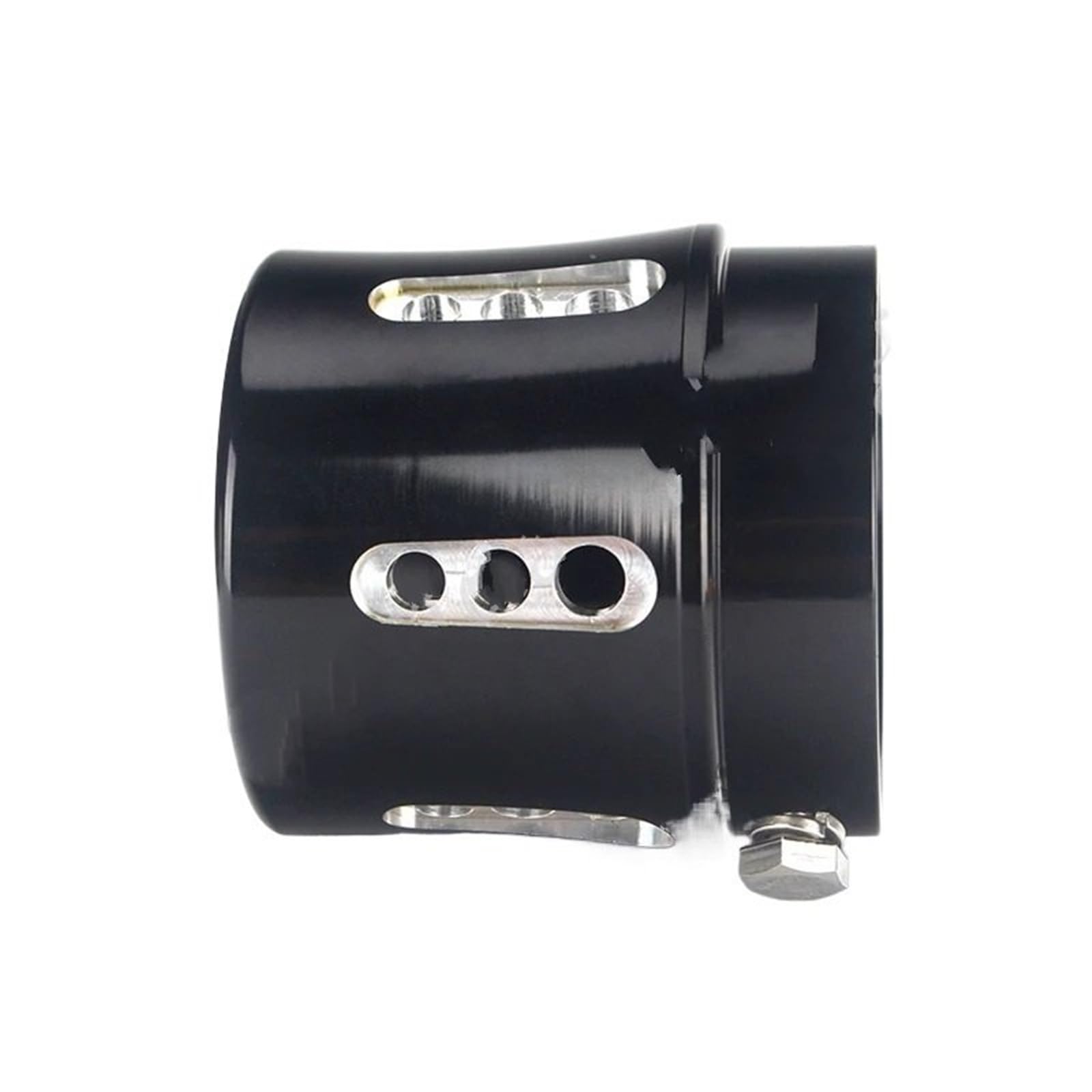końcówka wydechu 2,5" Końcówka rury wydechowej CNC aluminiowa końcówka tłumika wydechowego do Harley'a pasuje BMW R80 układ wydechowy samochodowy(1pcs 1.75 inch)