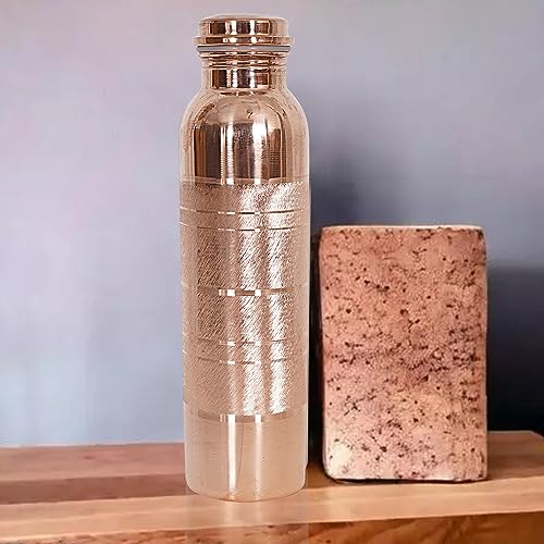 Kalaratri Copper Bottle Pure Copper Water Bottle 34 Oz Copper Water Bottle thumb #2