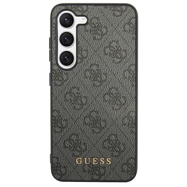 Coque S24 Ultra GUESS Rigide 4G Noir idéale pour vos rendez-vous professionnels