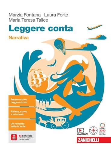 9788808899880 Leggere conta. Narrativa. Per le Scuole superiori. Con espansione online
