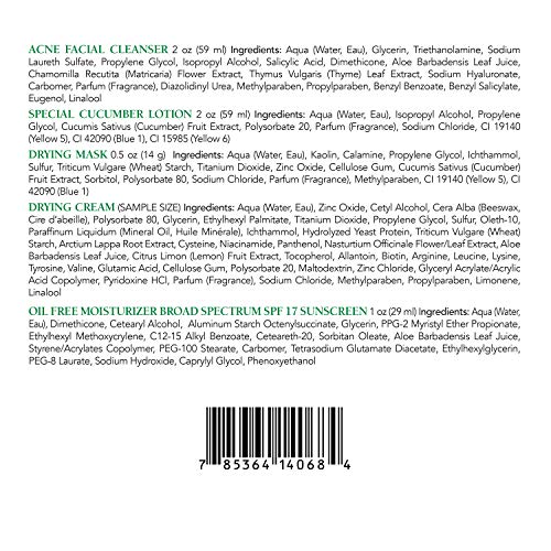 Mario Badescu C-M9-080-01 Acne Starter Kit, 5