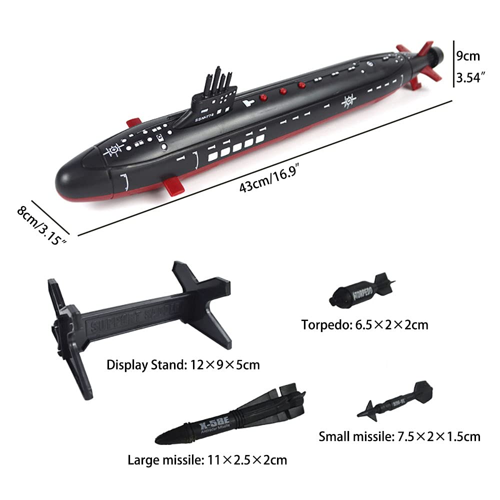 Amazon | 1/250 USSシーウルフクラスSSN潜水艦モデル趣味完成玩具