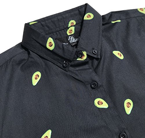 Image of Molokai Surf Button Down Slim Fit Hawaiian Short Sleeve Shirts