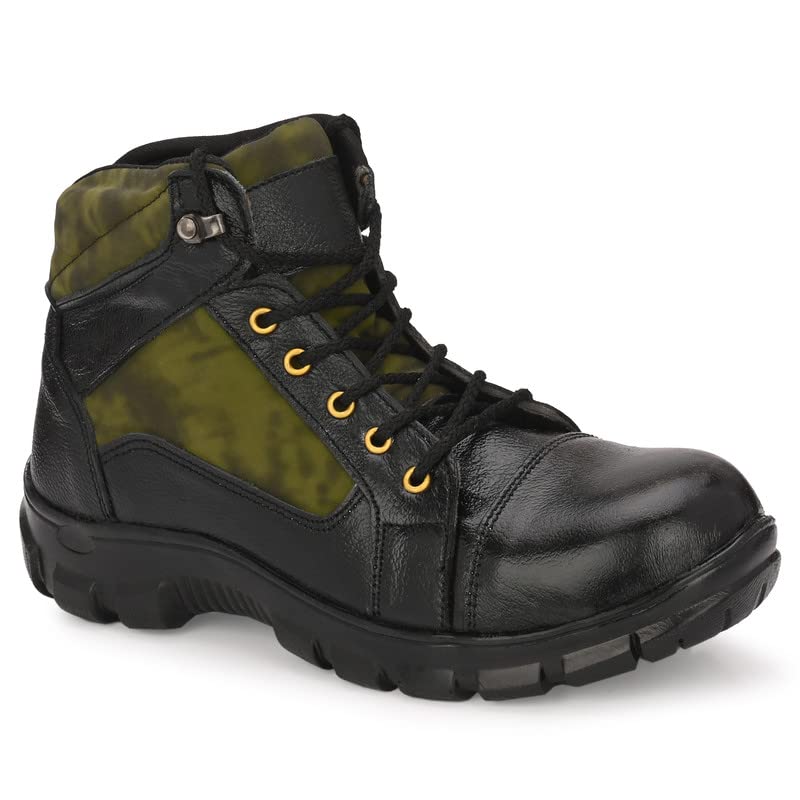 DIMMO Black Genuine Leather Steel Toe Safety Shoe (3316) (B0BX4RPWF5) Amazon Price History, Amazon Price Tracker