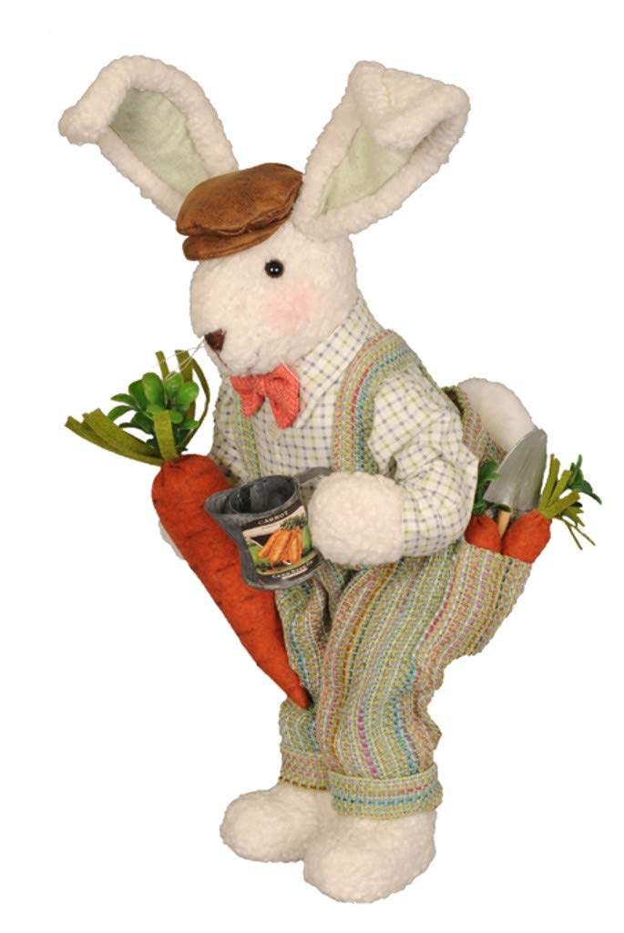 Figurine lapin Karen Didion de 53,3 cm pour décoration de Pâques