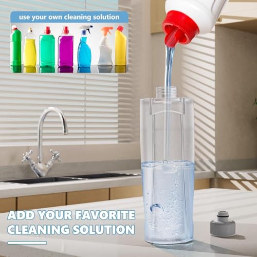 Wischmopp mit Sprühfunktion Bodenwischer mit Sprühfunktion Wischmopp mit 3 Waschbaren...