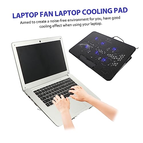 Base para laptop POPETPOP con ventiladores y altura ajustable miniatura 5