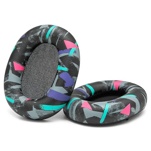Image of WC PadZ XM6 - Premium Replacement Earpads Compatible with Sony WH-1000XM6 Headphones by Wicked Cushions | Enhanced Comfort, Durable PU Leather & Sound Isolation | 90's Black