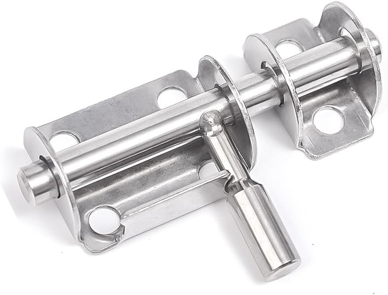 Stainless Steel Slide Bolts Lock Gates Fences Garage Shed Toilet Drawer Door Gate Latch Home Gate Safety Door Bolts,Style 1