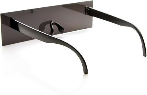 Vista 4 de Internet Censorship One-Piece Black Bar Novelty Sunglasses C01 Negro