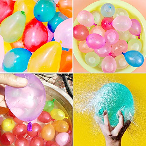 500 Pack Water Balloons With Refill Kits, Latex Water Balloons Bomb For Water Fight Games, Summer Party Splash Fun For Kids & Adults #TOP6