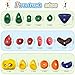 SREHRLY 32 PCS Rock Climbing Wall for Kids,Rock Wall Climbing Holds,Adults Climbing Wall Grip Kits Holds Up to 230 lbs for Outdoor Indoor Home Playground Climbing Wall Holds