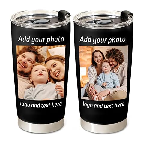 Personalised Stainless Steel Coffee Tumbler Cover