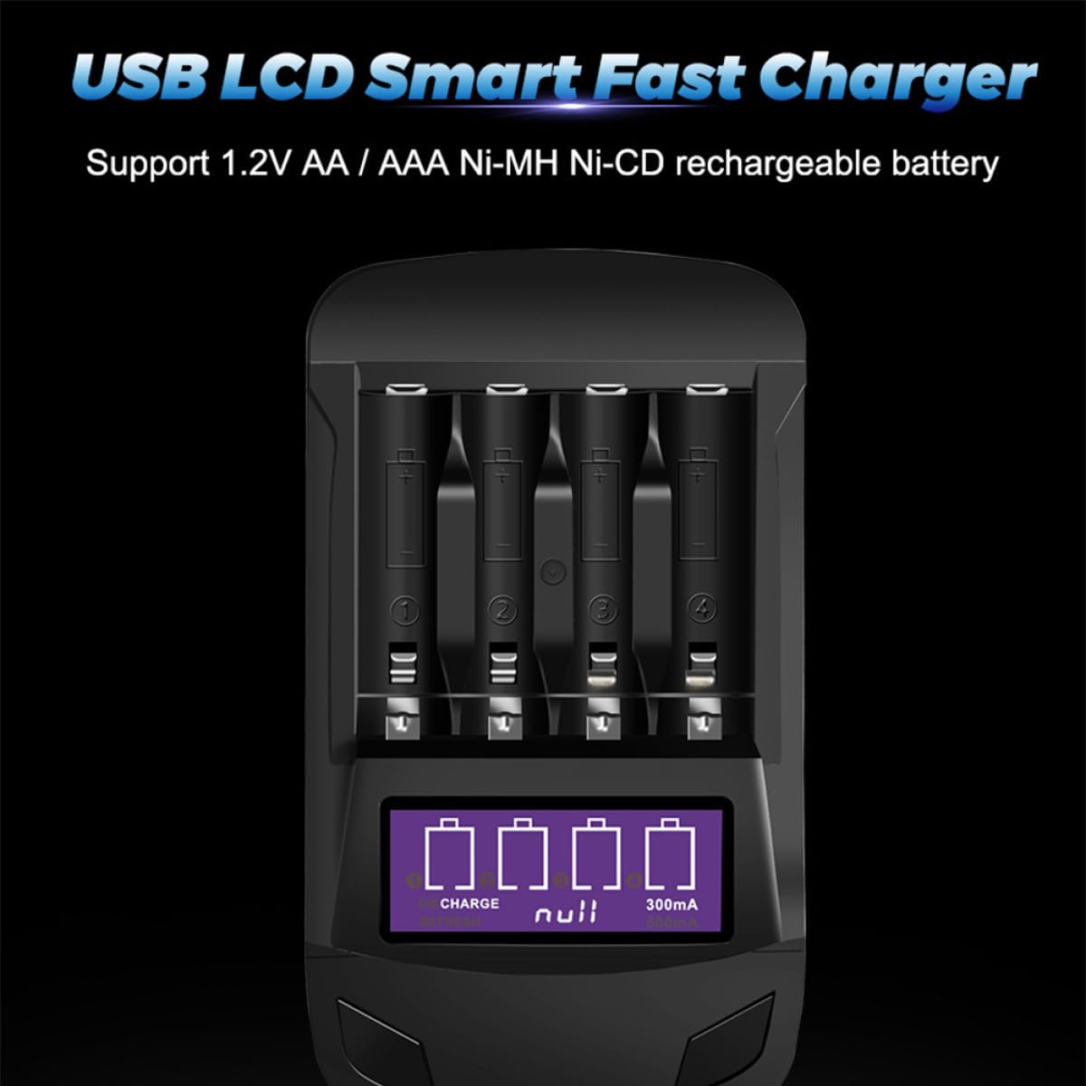 Hemobllo 2 Pièces Chargeur De Batterie Chargeur Multiple Chargeur Batterie Chargeur Pile USB Adaptateur