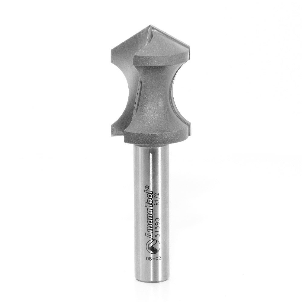 Amana Tool 51590 mèche poignée plongeante pour finitions de haute précision