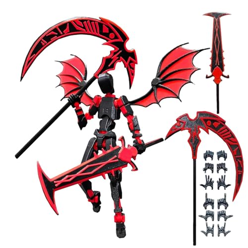 Articulated Action Figure - Multi-Jointed Robot Toy, Child-Safe Play Model, 3D Printed Decoration | Modern Design Stylish Collec