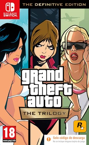 GTA The Trilogy - The Definitive Edition Switch - Code in a box