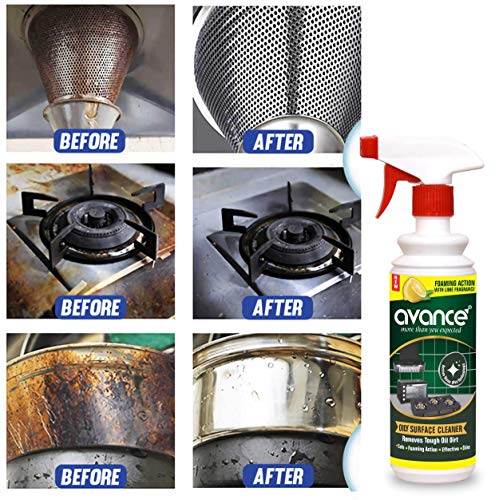 Image of Avance Kitchen Cleaner | Gas stove cleaner | Stain Remover | Chimney Cleaner | Kitchen Tile Cleaner