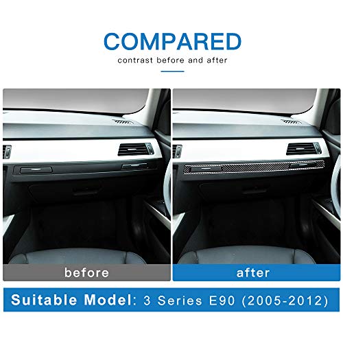 Cubierta portavasos interior fibra carbono para BMW 3 Series miniatura 4