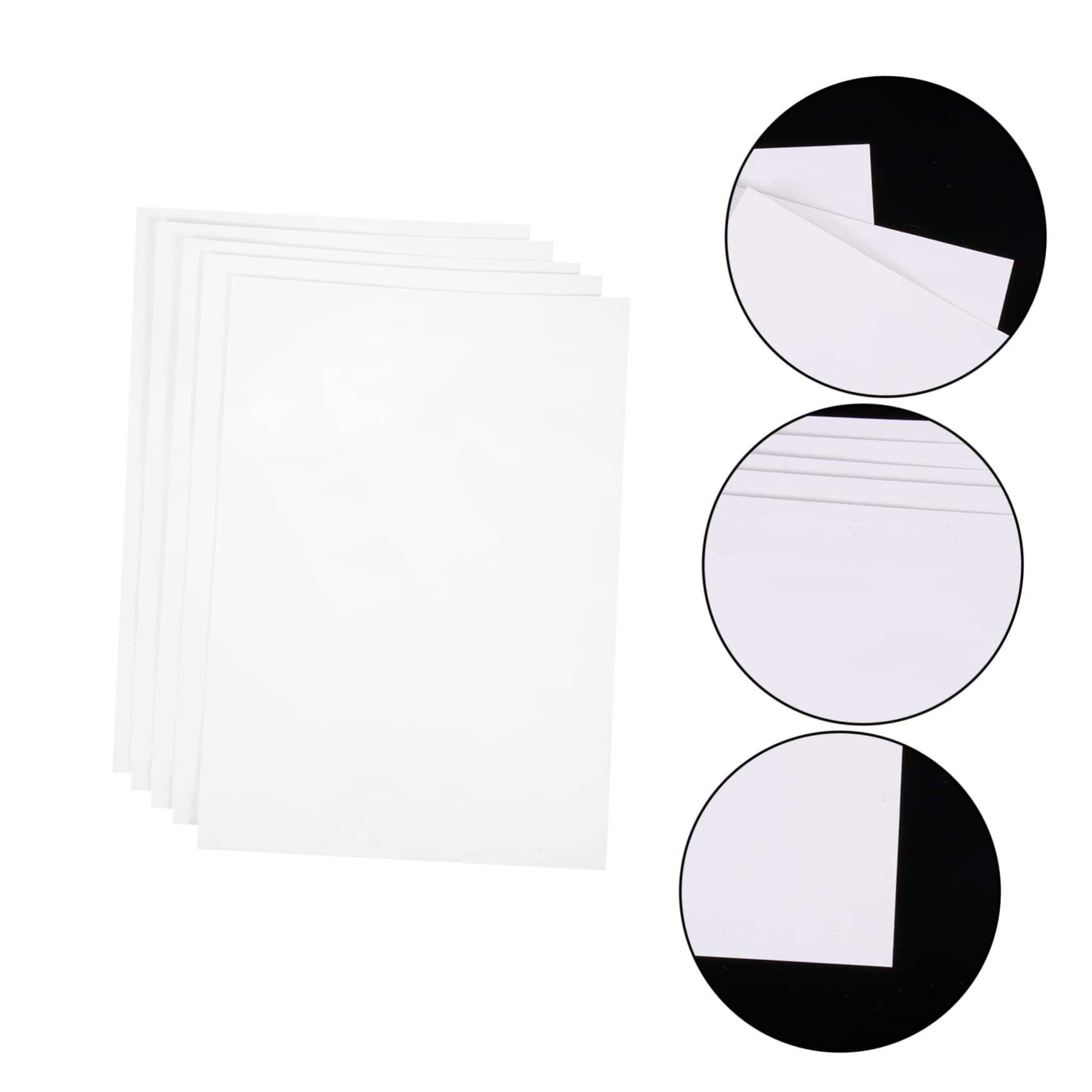 Feuilles D'Huile Lubrifiante Outils De Broyeur De Paquets Papier Graissé Outil De Lubrification pour Broyeur De Papiers 5 Pièces