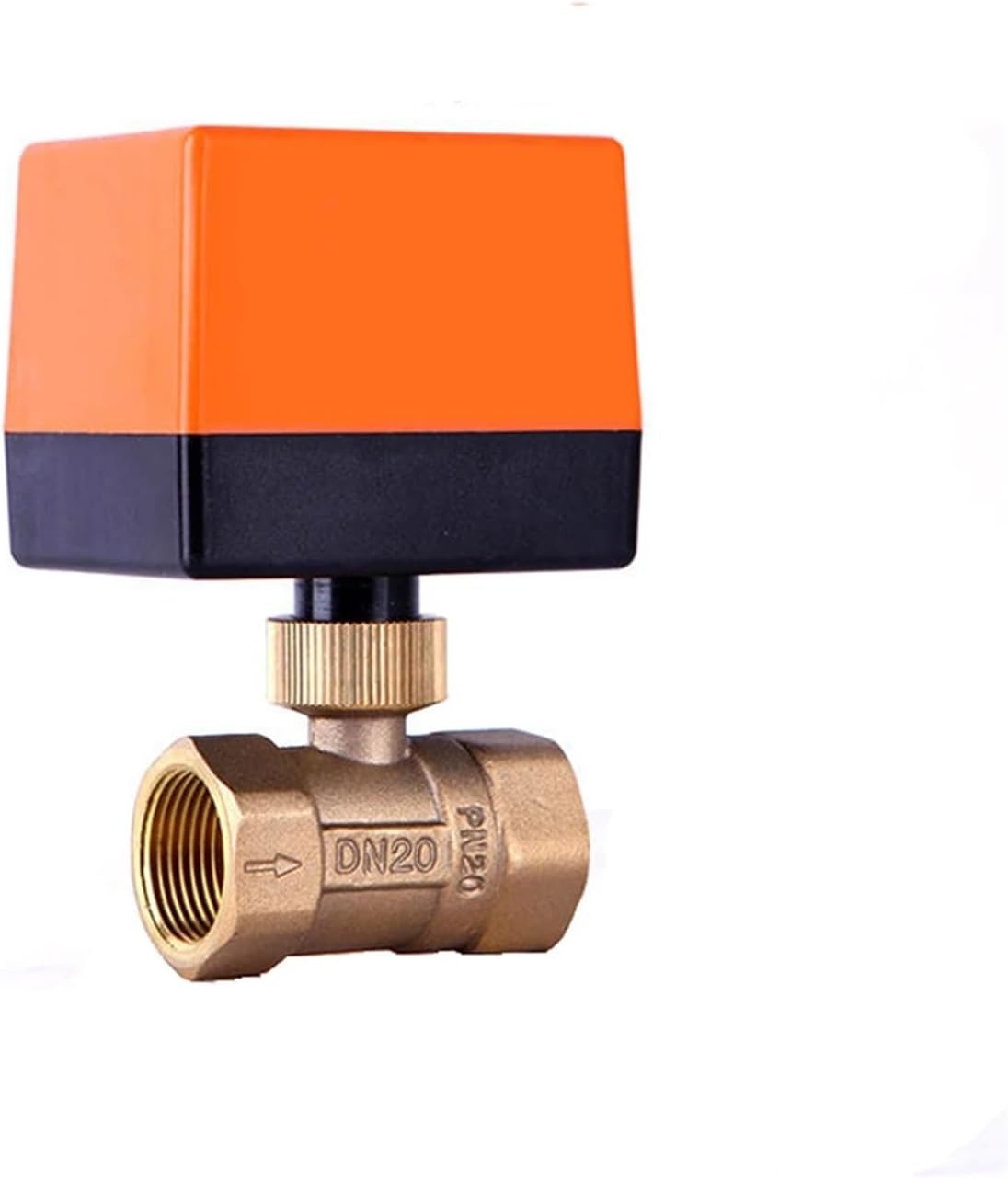 1PCS 1/2" 3/4" 1" 2" Ball Valve 220V 12V 24V 3 Line 2 Point Control Brass Ball Valve Float Valve(1-1/4",220VAC)