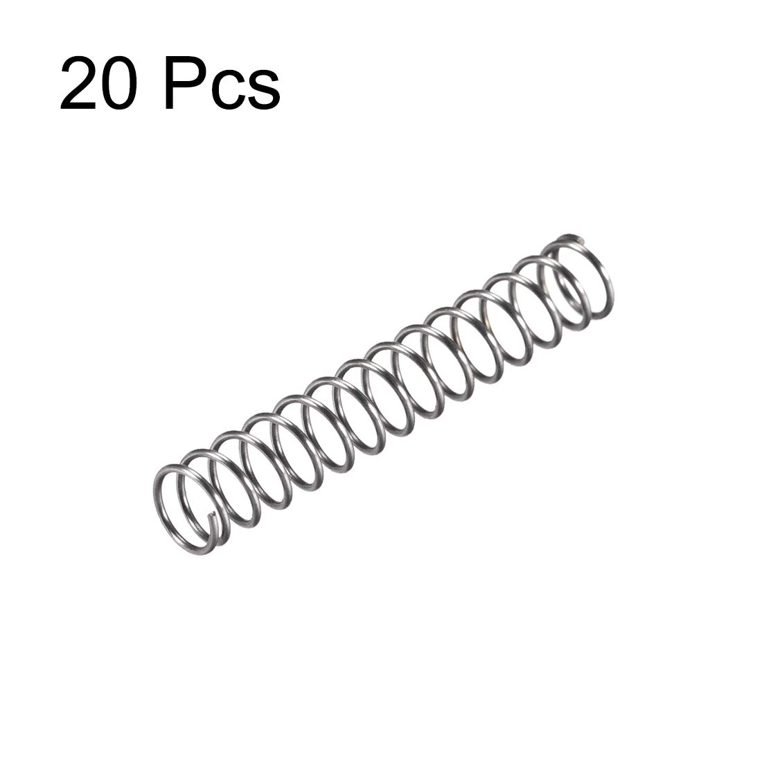 Sourcing Map 10 X Compression Springs 6mm OD Wire Size 0.6mm Free - View #5