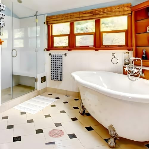 Image of JIALTO Hair Catcher for Bathroom Drain Durable Silicone Sink Drainer /Stopper Shower Drain Covers and Clean Suit for Bathroom Drain Cover and Kitchen Drain Cover for Bathroom Hair Catcher (1)