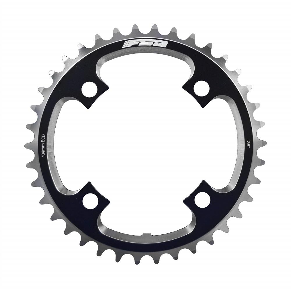 FSA DH S9 104BCD Chainring - Black, 104 x 34t