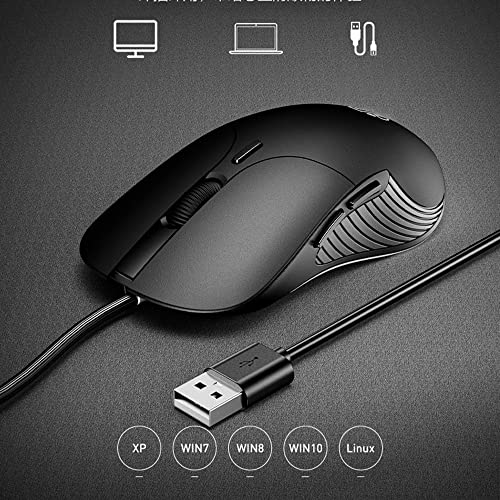 GameXtrem PC-Maus mit Kabel, Stilles Klicken