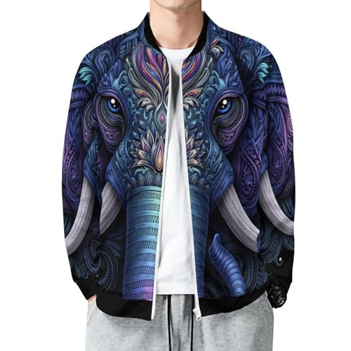 Veste d'extérieur Homme Coupe Blouson pour randonnée d'automne et balades urbaines confortables