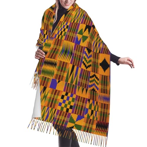 Desert Sunset Cactus Scarf Long Shawl Wraps Soft Blanket Scarves Fringe Scarf for Women Men Fall Winter
