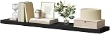 WOLTU Floating Shelf Black Wooden Display Shelf Wall Storage Decor 120cm Long RG9315sz-UK - 5
