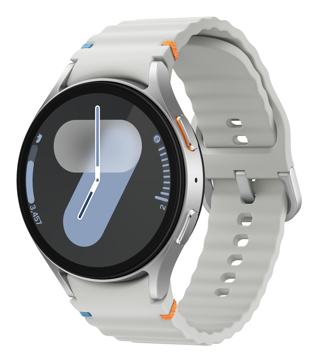 Samsung Galaxy Watch 7 EU 44mm LTE silver - [Versiones italiano, húngaro, polaco, rumano, austriaco y suizo]