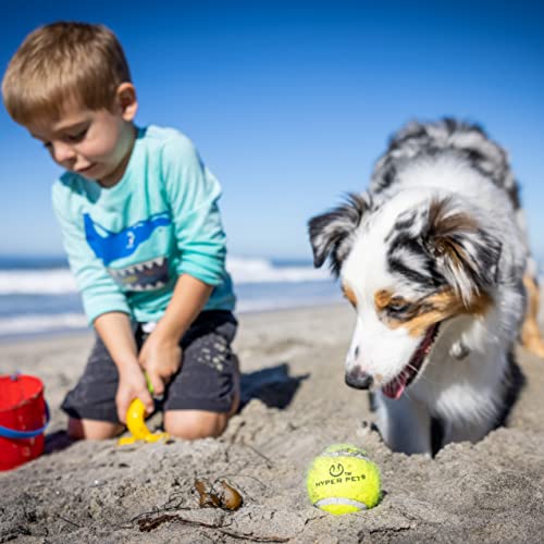 Image of Hyper Pet Tennis Balls for Dogs, Pet Safe Dog Toys for Exercise and Training, Pack of 4, Green