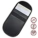 Produktbild Amaoma Autoschlüssel Signal Blocker Tasche,Auto Signal Keyless Schlüsseletui Keyless Go Schutz Autoschlüssel Autoschlüssel RFID Schutz Keyless Go Schutzhülle Funkschlüssel Abschirmung(Schwarz)