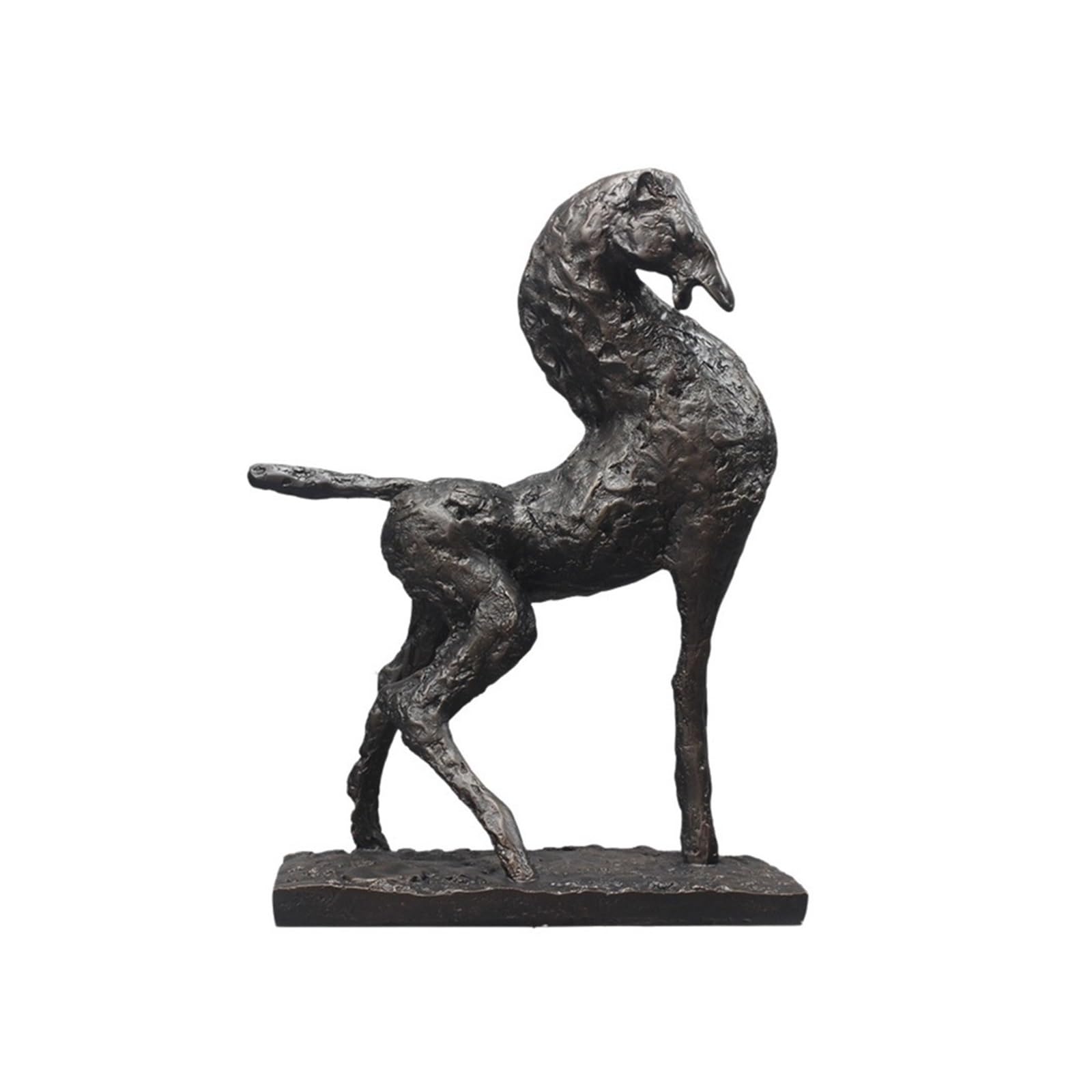 NIUHUAHUI Desktop Ornaments, Large Animal Sculptures, Decorative Pieces Art Light Luxury Home Decor Items