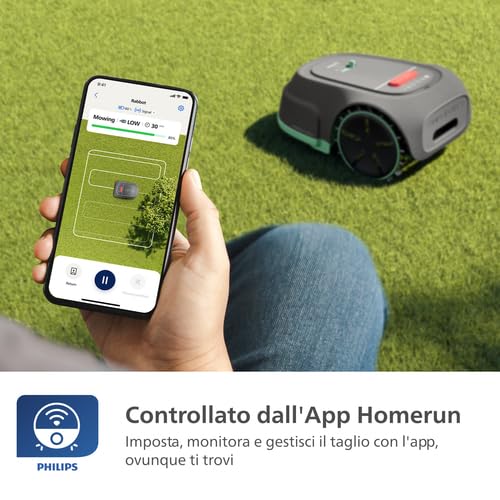 PHILIPS Accessorio per Robot Tosaerba Garden Care – Filo Perimetrale da 100m, Compatibile con la serie 3000, Durevole e di lunga durata (RSL0010/01)