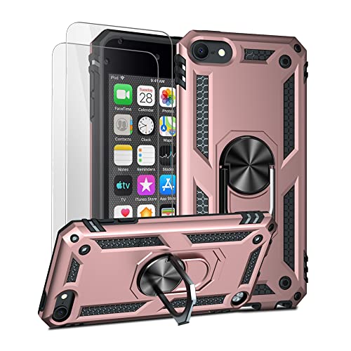 ULAK Compatible with iPod Touch 7/6/5 Case with 2...