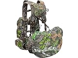 ALPS OutdoorZ Long Spur Camo Turkey Vest Featuring Removable Rear Facing Lumbar Pack, Large Removable Game Bag, and Customizable Call Pocket System, Deluxe
