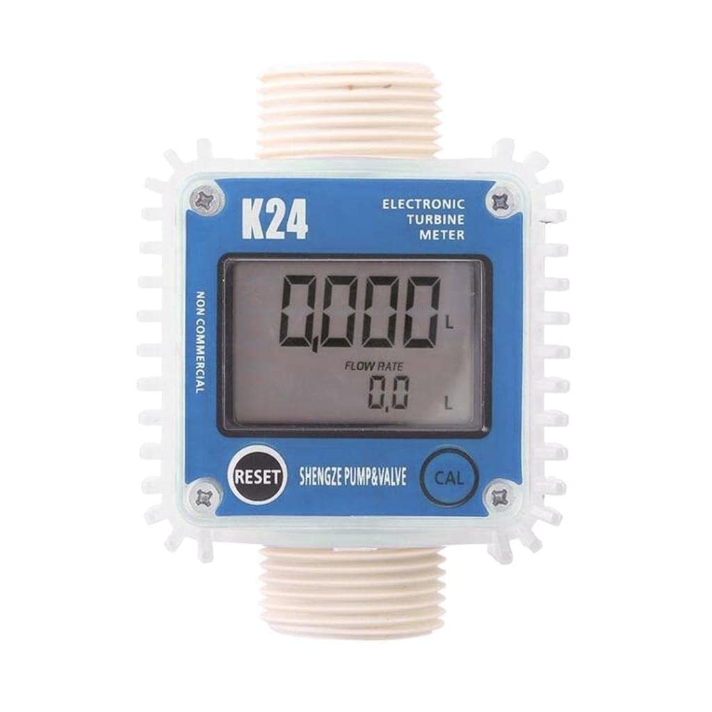 ATORSE® K24 LCD Electronic Turbine Flow Meter Sensor for Diesel,Urea,Kerosene Etc D (B0C4653V6L) Amazon Price History, Amazon Price Tracker