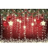 Amazon.com : Dudaacvt 10x10ft Snowflake Christmas Backdrop for Winter ...