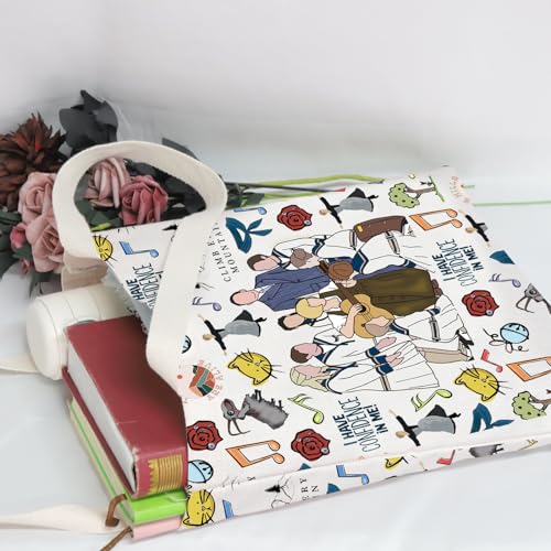 POFULL Musical Movie Tote Bag Music Lover Gift Singing Merch4