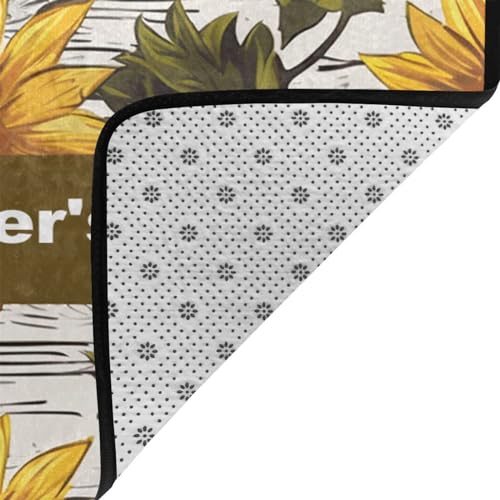 Tapis de sol buanderie absorbant grand format lavable 183 x 122 cm