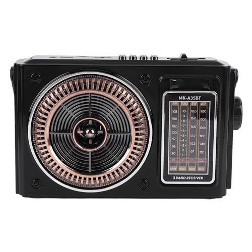 Radio portátil multibanda AM FM SW con altavoz Bluetooth miniatura 6