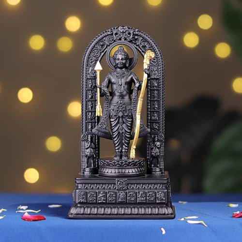 Image of Artarium Shri Ram Lalla Murti Ayodhya Statue Ram for Home Decor Living Room Showpiece (Ram Lalla Idol 7 Inch)