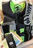 Hyper Lite Youth Vest Black Silver and Neon Green 50 to 90 Pounds New with tags